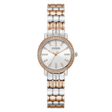 Guess Analog Silver Stainless Steel Strap Women Watch GW0612L3