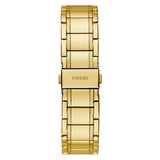 Guess Analog Green Dial Gold Stainless Steel Strap Men Watch GW0626G2