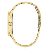 Guess Analog Green Dial Gold Stainless Steel Strap Men Watch GW0626G2