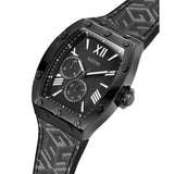 Guess Multifunction Black Dial & Silicone Strap Men Watch GW0645G2