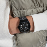 Guess Multifunction Black Dial & Silicone Strap Men Watch GW0645G2