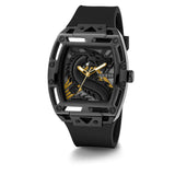 Guess Limited Edition Lunar New Year Black Silicone Strap Men Watch GW0648G1