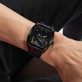 Guess Limited Edition Lunar New Year Black Silicone Strap Men Watch GW0648G1