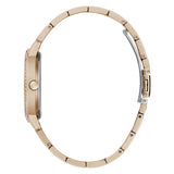 Guess Silver Dial Rose Gold Stainless Steel Strap Women Watch GW0657L3