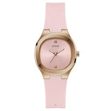Guess Analogue Pink Silicone Strap Women's Watch GW0658L2