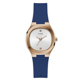 Guess Analog Blue Silicone Strap Women Watch GW0658L3
