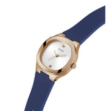 Guess Analog Blue Silicone Strap Women Watch GW0658L3