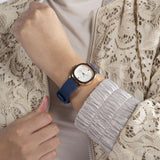 Guess Analog Blue Silicone Strap Women Watch GW0658L3