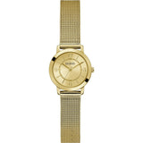 Guess Melody Gold Dial Milanese Stainless Steel Strap Women Watch GW0666L2
