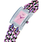Guess Iridescent Clear Analog Women's Watch GW0669L2