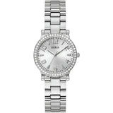 Guess Fawn Silver Stainless Steel Strap Women's Watch GW0686L1