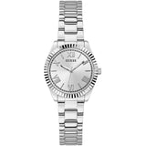 Guess Mini Luna Silver Stainless Steel Strap Women Watch GW0687L1