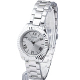 Guess Mini Luna Silver Stainless Steel Strap Women Watch GW0687L1