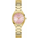 Guess Everyday Glow Gold Stainless Steel Strap Women's Watch GW0767L7