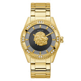 Guess Analog Gold Stainless Steel Strap Men Watch GW0783G1