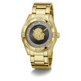 Guess Analog Gold Stainless Steel Strap Men Watch GW0783G1