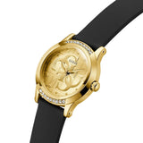 Guess Analog Black Leather Strap Women's Watch GW0860L5