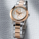 Guess Two-Tone Stainless Steel Strap Women's Watch GW0861L5