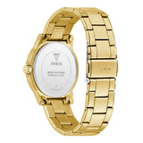 Guess Anette Blue Dial Gold Stainless Steel Strap Women's Watch GW0861L6