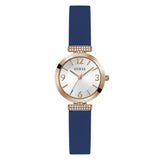 Guess Analog Blue Silicon Strap Women's Watch GW0912L3
