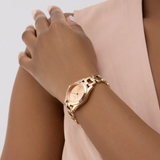 Guess Veda Rose Gold Stainless Steel Strap Women's Watch GW0927L4