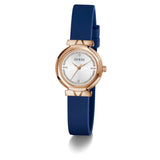 Guess Analog Blue Silicone Strap Women's Watch GW0928L3