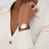 Guess Analog Blue Silicone Strap Women's Watch GW0928L3
