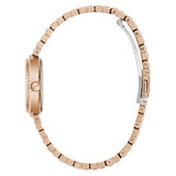 Guess Analog Rose Gold Stainless Steel Strap Women's Watch GW0930L3