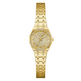 Guess The Pixie Gold Stainless Steel Strap Women's Watch GW0931L2