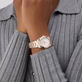 Guess Analog Two-Tone Stainless Steel Strap Women's Watch GW0934L6