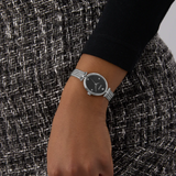 Guess Ruby Silver Stainless Steel Mesh Strap Women's Watch GW0935L1