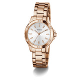 Guess Analog Rose Gold Stainless Steel Strap Women's Watch GW0948L5
