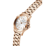 Guess Analog Rose Gold Stainless Steel Strap Women's Watch GW0948L5