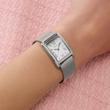 Guess Sweet & Petite Silver Stainless Steel Strap Women's Watch GW0997L1