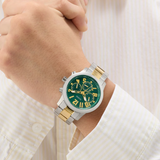 Guess Sport Two-Tone Stainless Steel Strap Men's Watch GW1006G4