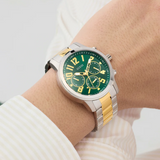 Guess Sport Two-Tone Stainless Steel Strap Men's Watch GW1006G4