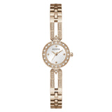 Guess Analog Rose Gold Stainless Steel Strap Women's Watch GW1016L4
