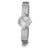 Guess Silver Stainless Steel Strap Women's Watch GW1017L1