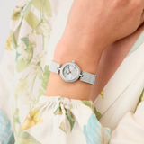 Guess Silver Stainless Steel Strap Women's Watch GW1017L1