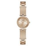 Guess Analog Rose Gold Stainless Steel Strap Women's Watch GW1017L4