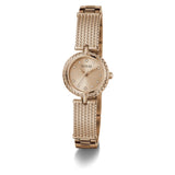 Guess Analog Rose Gold Stainless Steel Strap Women's Watch GW1017L4