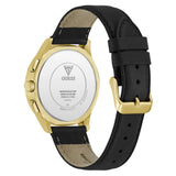 Guess Palmer Black Leather Strap Men's Watch - Chronograph | GW1049G2