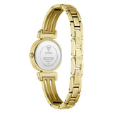 Guess Analog Green Dial Gold Stainless Steel Strap Women's Watch GW1083L7