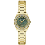 Guess Mini Luna Gold Stainless Steel Strap Women's Watch GW1100L2