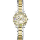 Guess Mini Luna Two-Tone Stainless Steel Strap Women's Watch GW1100L3