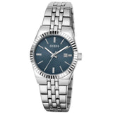Guess Analog Silver Stainless Steel Strap Women's Watch GW1101L1