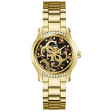 Guess Analog Gold Stainless Steel Strap Women's Watch GW1105L2