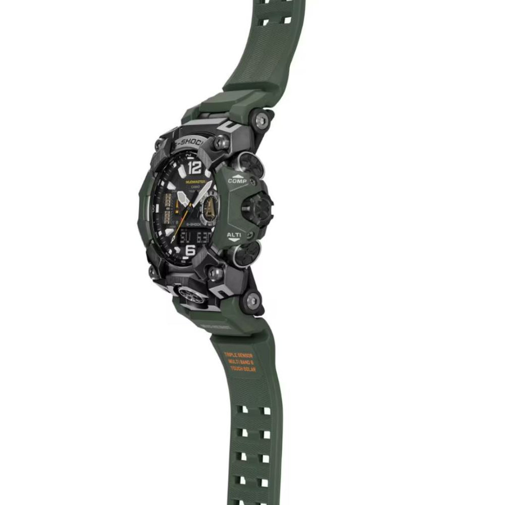 Casio G-Shock Green Bio Based Resin Strap Men's Watch - Mud Resistant | GWG-B1000-3ADR