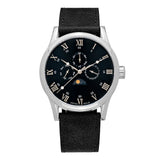 Aries Gold Multifunction Black Men's Watch - Moon Phase | G 7019 S-BK