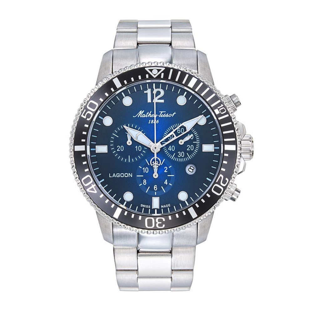 Mathey-Tissot Lagoon Collection Silver Men's Watch